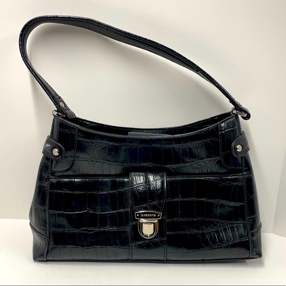 -Black Liz Claiborne shoulder bag